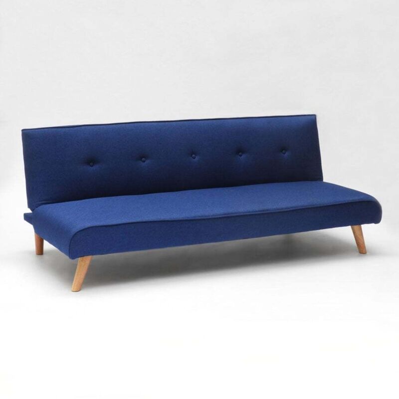 Divano Letto In Tessuto 2 Posti Per Salotto E Soggiorno Design Lari...