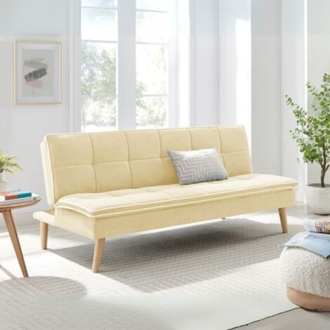 Divano letto Lunaria 3 posti colore crema 22AQ11-1