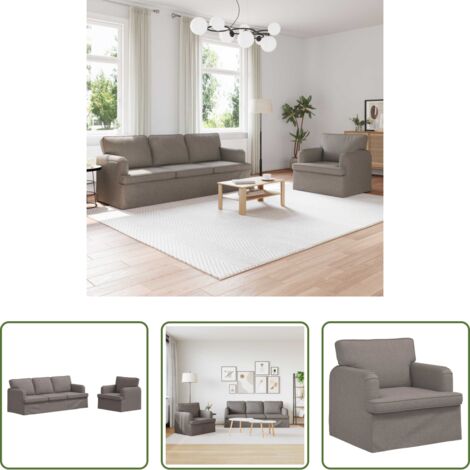 Divano moderno -  Set di divani 2 pcs Talpa 144 x 80 x 85 cm Tessuto