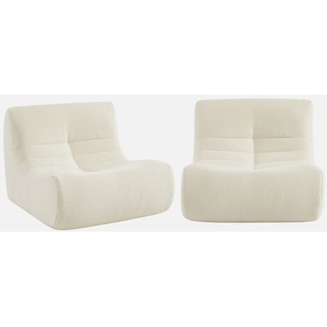 Divano modulare boucle, 2 posti