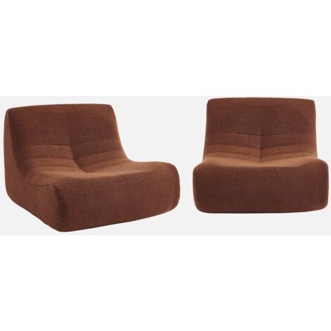 Divano modulare boucle, 2 posti