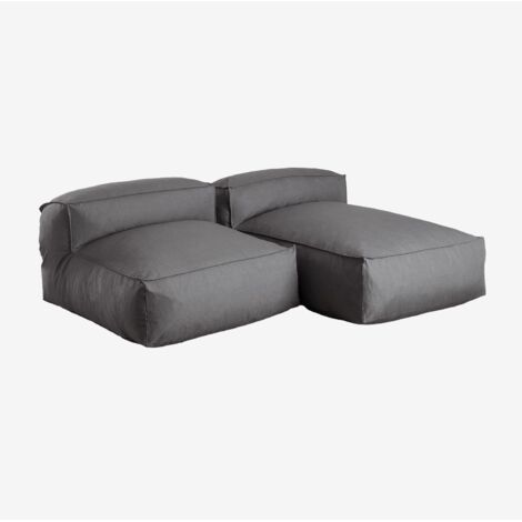 Divano modulare con chaise longue a 2 pezzi per giardino Dojans SKLUM            