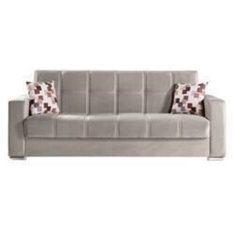DIVANO PRONTO LETTO ALBA 3P ENTEL ECRU