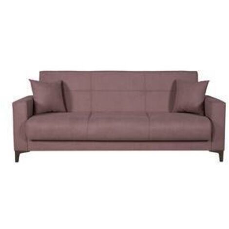 DIVANO PRONTO LETTO BRAVO 3P BACOS VIOLA