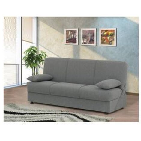 DIVANO PRONTO LETTO COSY 3P LUMOS 10 GRIGIO