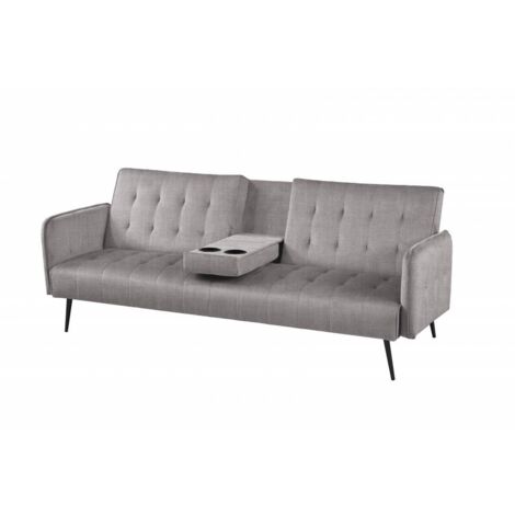 DIVANO PRONTOLETTO MODERN 3 POSTI GRIGIO CHIARO