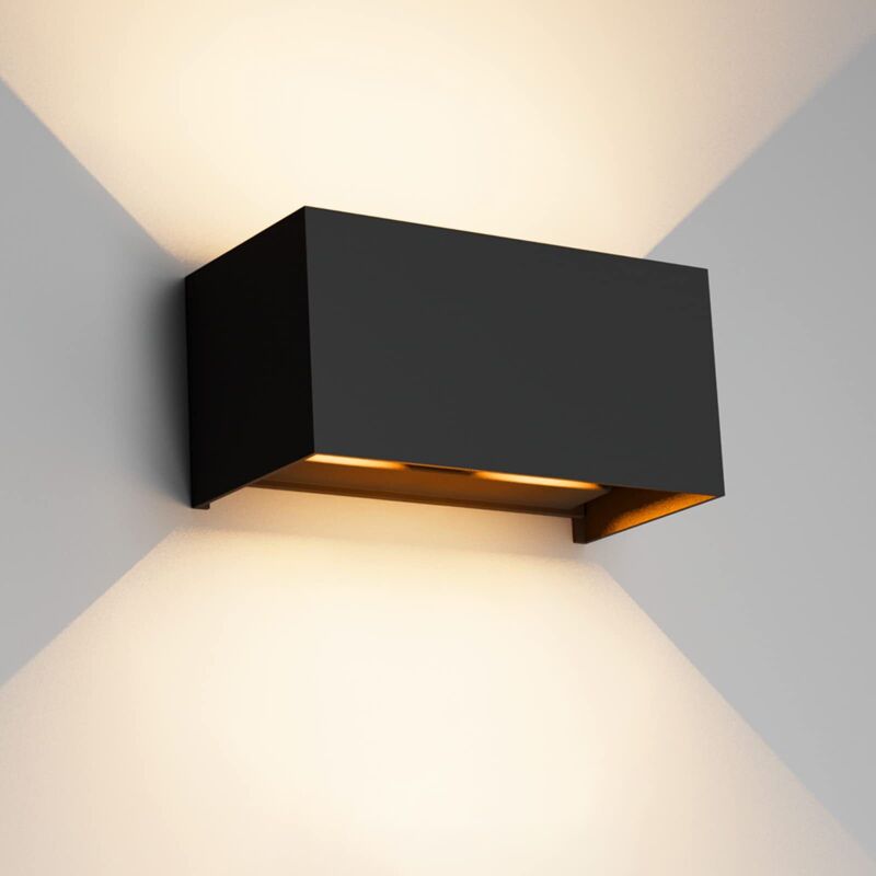 Applique LED 24 W, 3000 K, illuminazione esterna, IP65, illuminazione esterna, applique, bianco caldo