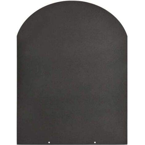 Divina Fire Pedana Salvapavimento per Stufe - Acciaio - 90x80 cm