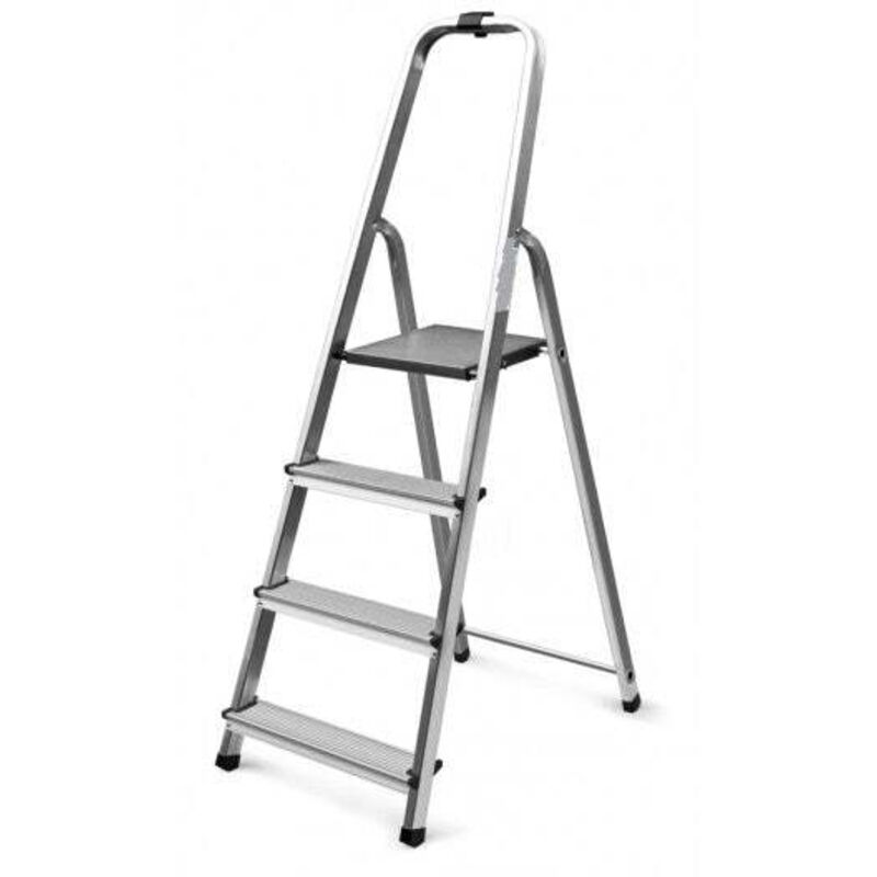 Divina Home Échelle domestique en aluminium 4 marches DH53831