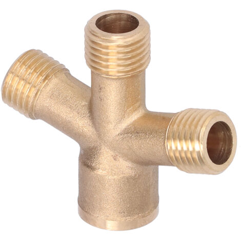 Diviseur de Tuyau d'Arrosage 4 Voies avec Raccord M14 pour Pulvérisation Agricole