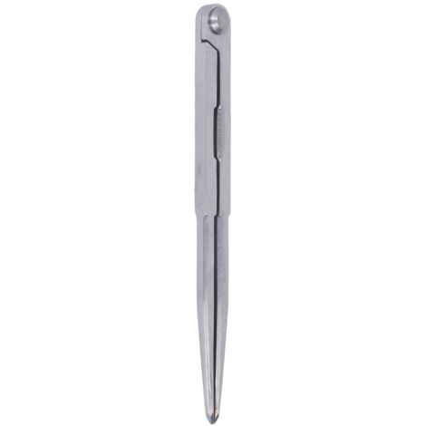 Diviseur en Acier au Carbone 300mm, Pointe Durcie Polie pour Travail du Bois, Outil de Dessin Professionnel
