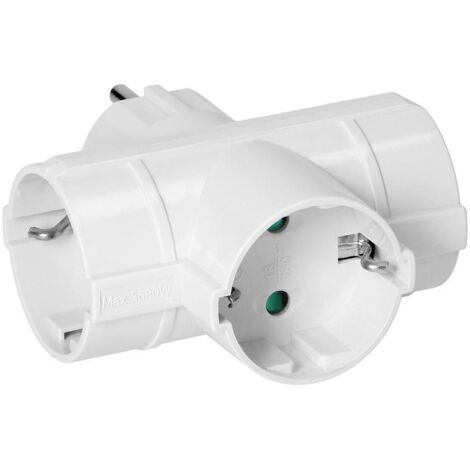 Divisor 3x2P+Z blanco OR-AE-13184(GS) schuko