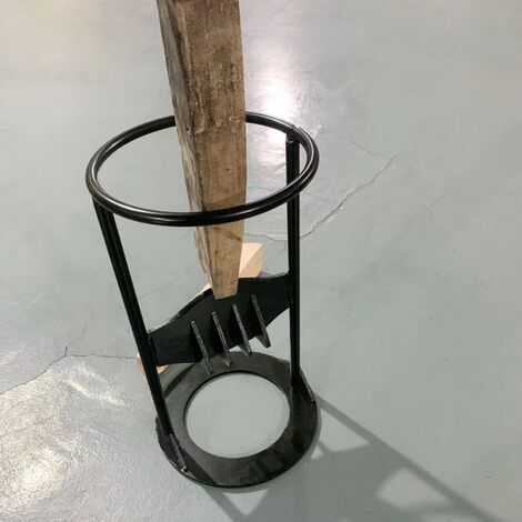 Divisor de leña Manual, herramienta para dividir troncos, distribuidor de leña, cuña de hierro fundido, cortador de leña resistente, envío directo