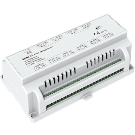 Divisor de señal DMX de 6 vías Blanco
