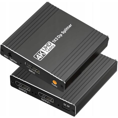 DIVISOR DISPLAYPORT 1X2 DIVISOR DIVISOR 4K 240HZ 144HZ