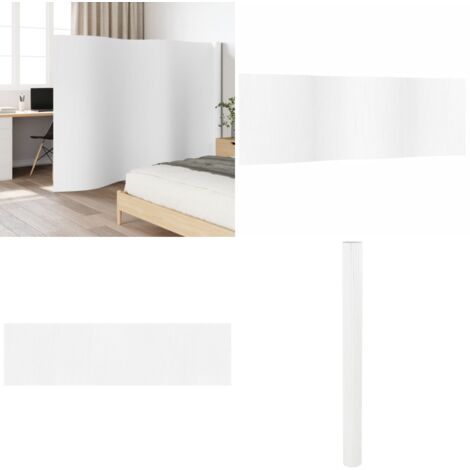 Divisorio Ambienti Bianco Larghezza 600 cm Altezza 165 cm in Bambù - Divisore ambienti - Divisore in bambù
