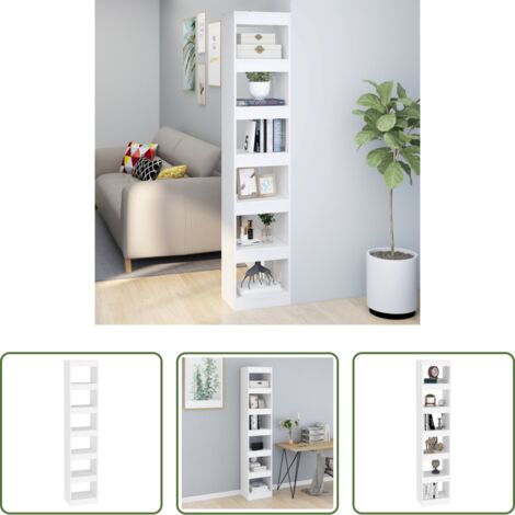 Divisorio -  Libreria/Divisorio Bianco 40x30x198 cm
