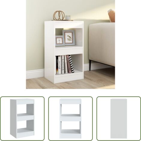 Divisorio -  Libreria/Divisorio Bianco 40x30x72 cm