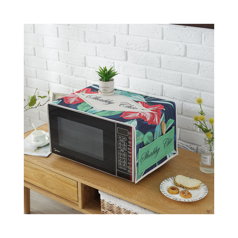 Stampa Floras lino Craft polvere copertura a prova...