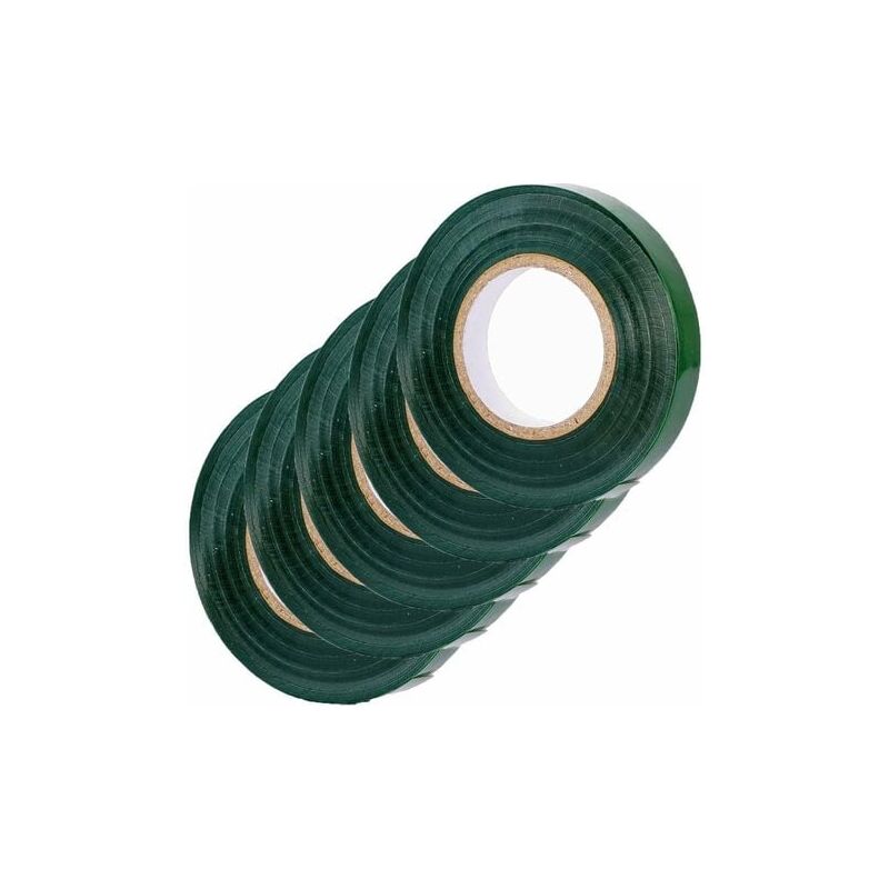 Mowze - 10 pcs Ruban vert diy fait main pour l'art floral, sérigraphie de fleurs, matériel d'emballage pour fleurs artisanales.