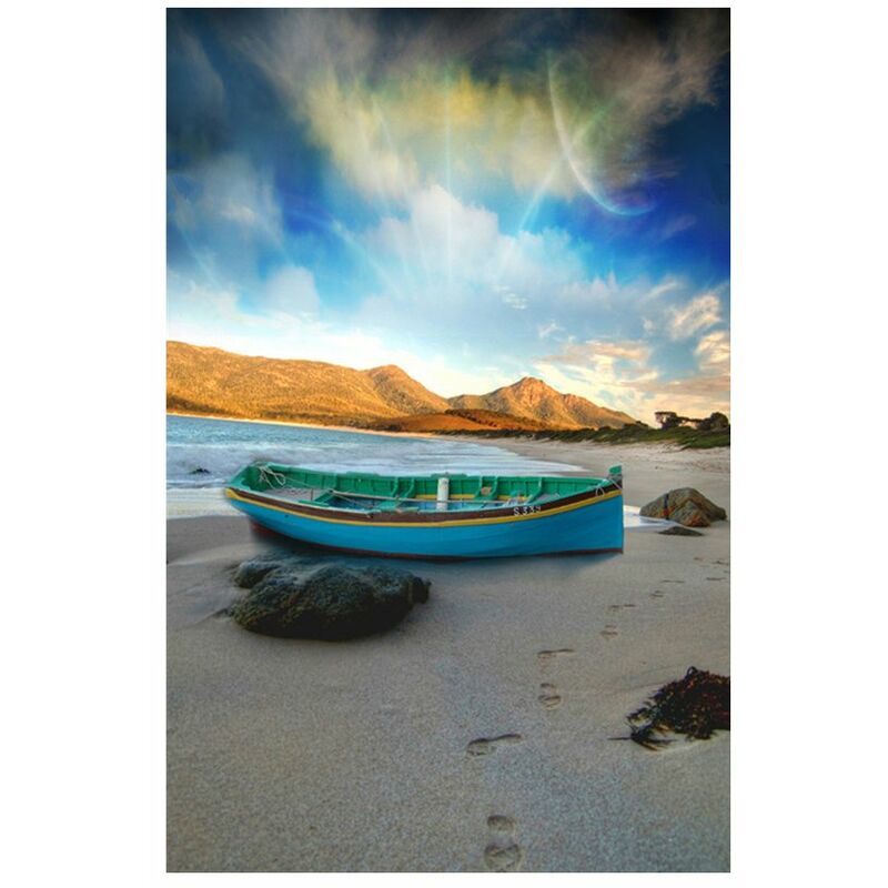 

Happyshopping - DIY 5D pintura de diamante 9033 amanecer 25X35 taladro completo de diamantes de imitacion de cristal bordado pinturas artesania para