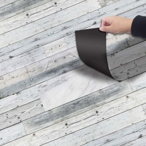 DIY Carrelage Autocollant de PVC Autocollant, Couleur de Modèle de Carreaux de sol de style de Motif Imperméable pour Cuisine étage salle de bains salon, 20 300CM