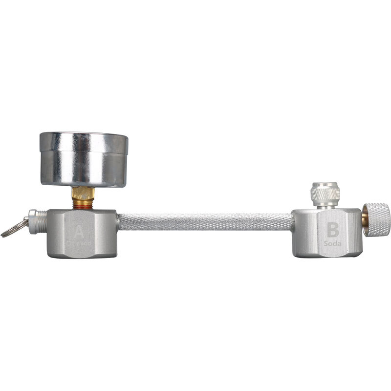 DIY fish tank carbon dioxide generator 2 minutes reaction type, silver