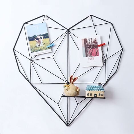 DIY Gitter Panel Fotowand, Multifunktionale Mesh Wand, dekorative Notiztafel, Organizer, Regale