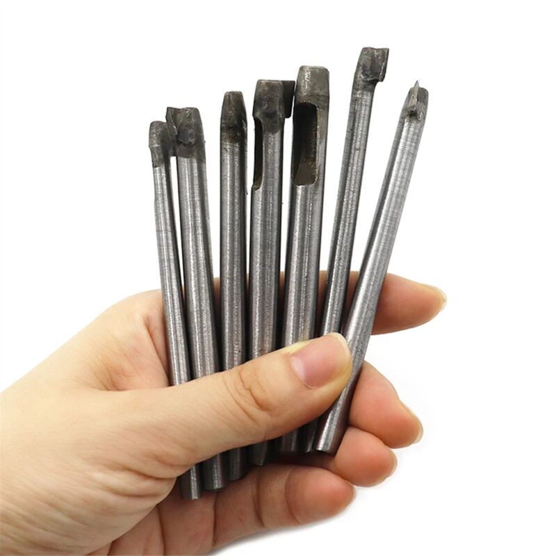 Image of Diy Leder Carving Werkzeug Gürtel Stanzen mit Löcher Punch Nähen Schnuller Punch Schnalle Schwanz