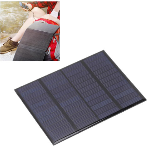 [DIY Mini-Solarpanel] Tragbares 12V 1,5W Polysilizium-Epoxid-Solarpanel für Campinglampen und Handy-Ladegeräte [DIY Solarstrom-Set]