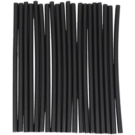 DIY Tools Repair 20 pcs 200mm Black Hot Melt Glue Sticks 7mm--
