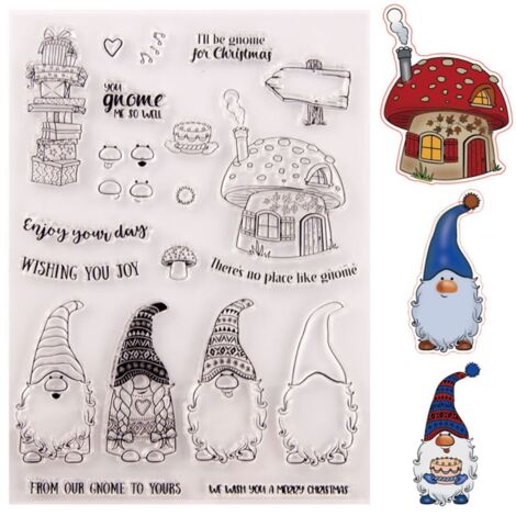 DIY-Weihnachtsset: Stanzen und Stempel für Scrapbooking, Stanzformen und Prägevorlagen – Kreative Geschenke
