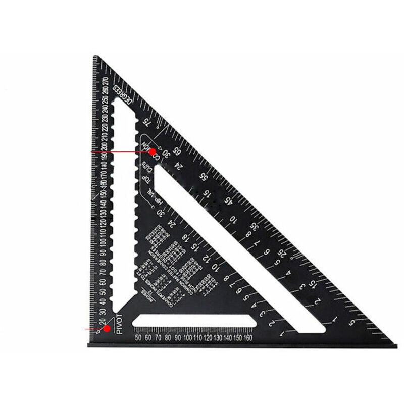 Image of Diy Zimmermannsquadrat Führungsschiene/Zimmermann Werkzeuge Lineal Quadrat Winkel Messwerkzeug