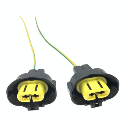 DJK7022-2.8-21 240PC23S4019 Connecteur H8/H9 compatible avec les feux antibrouillard automobiles