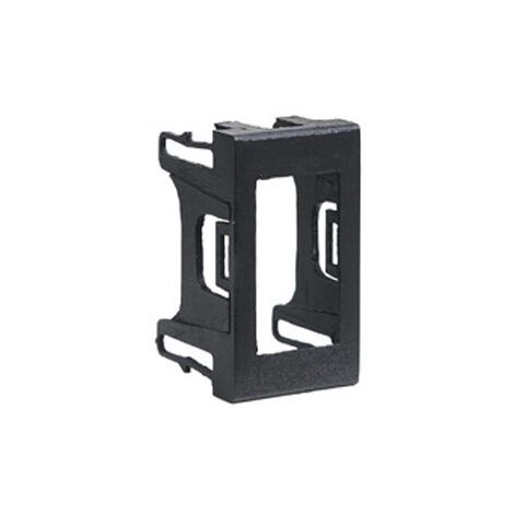 DKA/EIK - Kit adaptateur pour séries civiles EIKON® et ARKÉ®, couleur NOIRE. Paquet de 5 pièces.