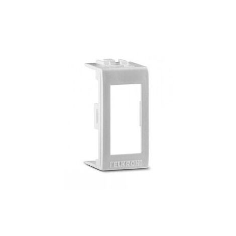 DKAB/I - Kit adaptateur pour les séries modulaires Bticino® Light et Bticino® International. Couleur BLANC. Paquet de 5 pièces.