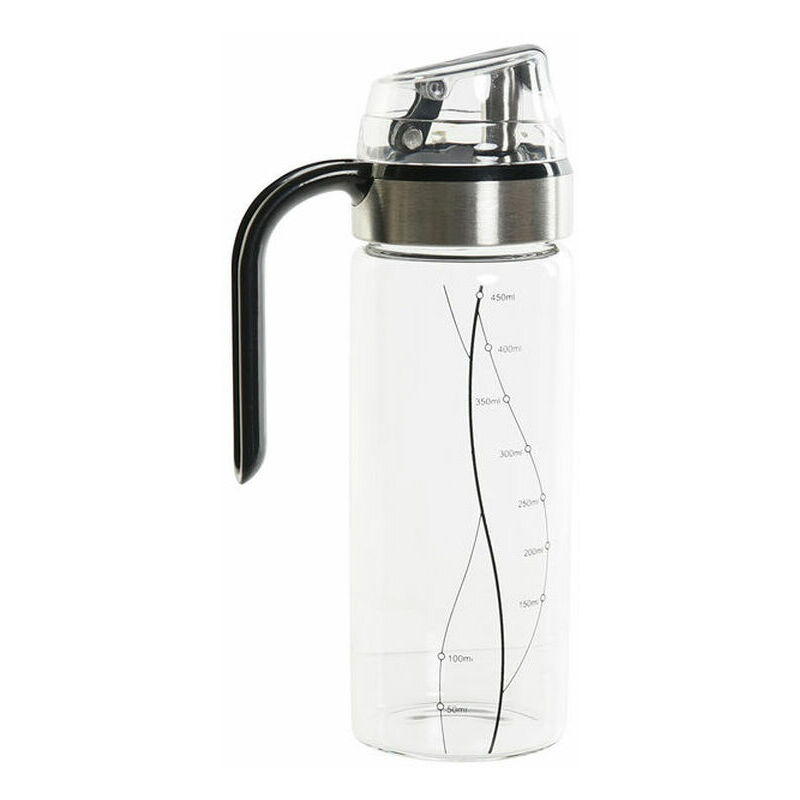

LTD - Aceitera Dkd Home Decor Negro Transparente Acero Inoxidable Vidrio De Borosilic