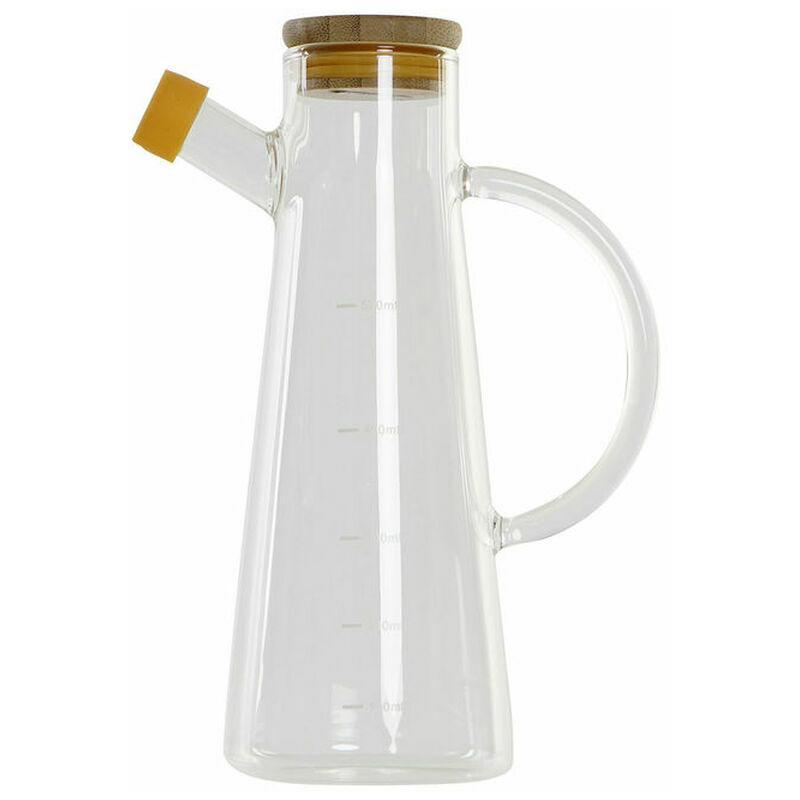 

Aceitera Dkd Home Decor Transparente Madera Cristal 500 Ml (15 X 9 X 23 Cm)