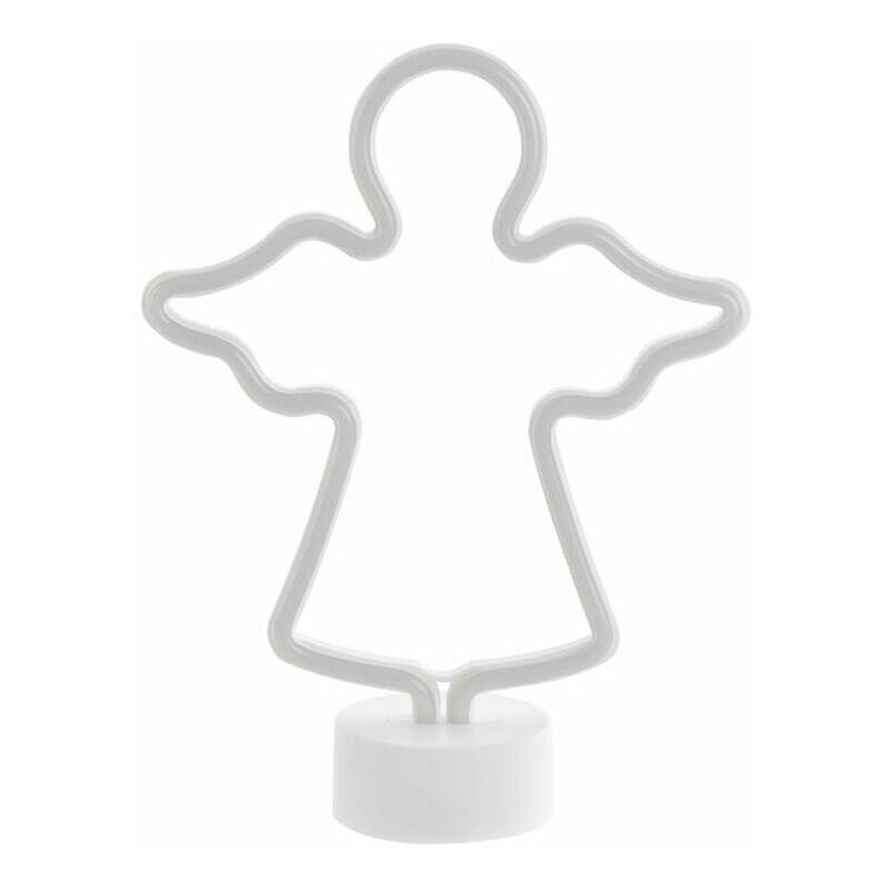 

Adorno Navideño Dkd Home Decor Blanco Led Ángel