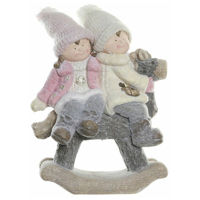 

DKD Home Decor Adorno Navideño DKD Home Decor Fibra de Vidrio Niños (45 x 25 x 56 cm)