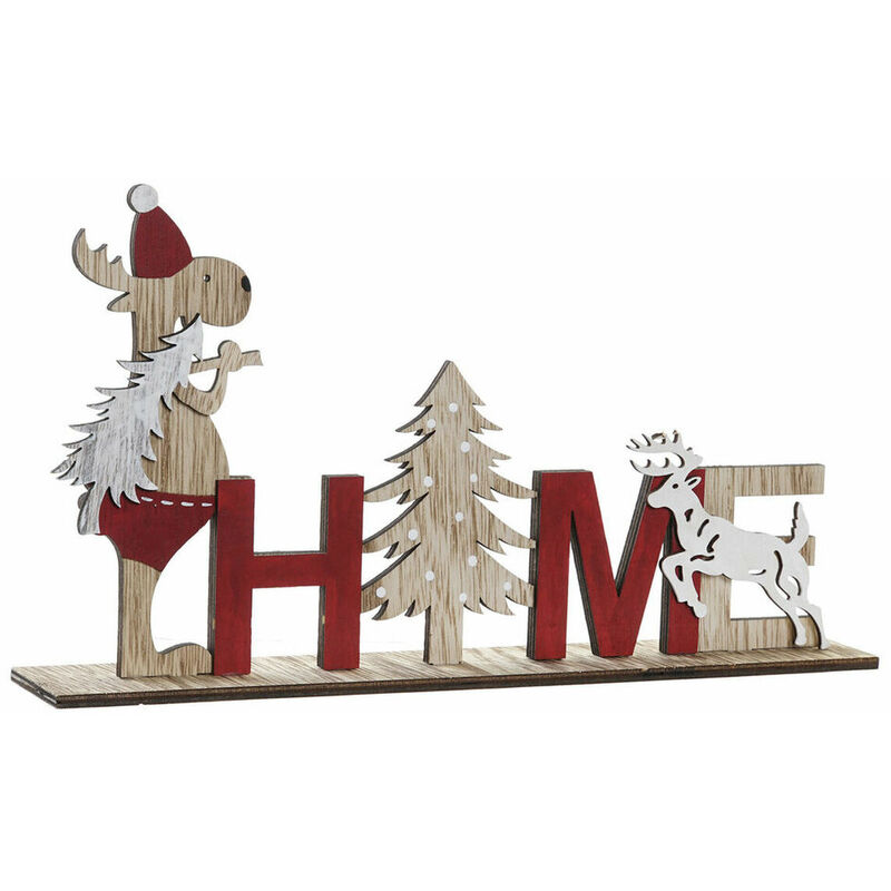 

Adorno Navideño Madera (30 x 5 x 17 cm) - Dkd Home Decor