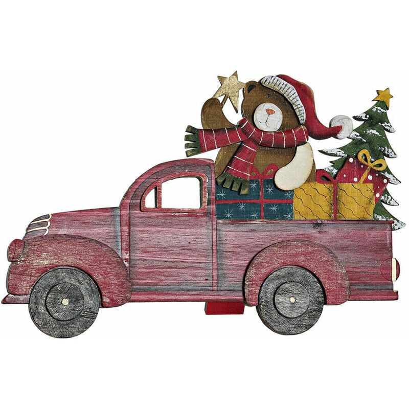 

Adorno Navideño Dkd Home Decor Madera (30 X 7 X 20 Cm)