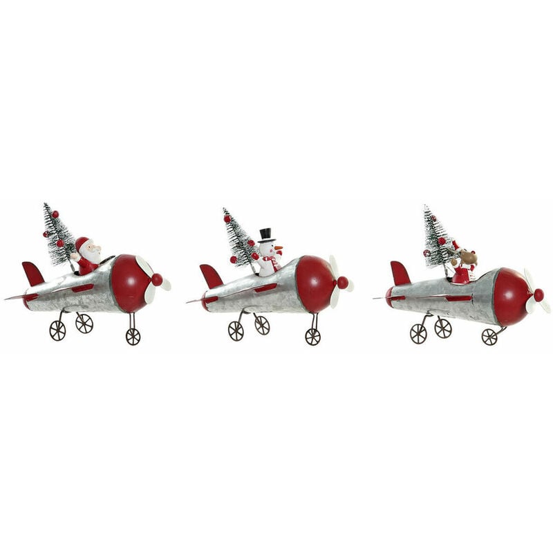 

Adorno Navideño Dkd Home Decor Metal Papá Noel (18 X 15 X 14 Cm) (3 Pcs)