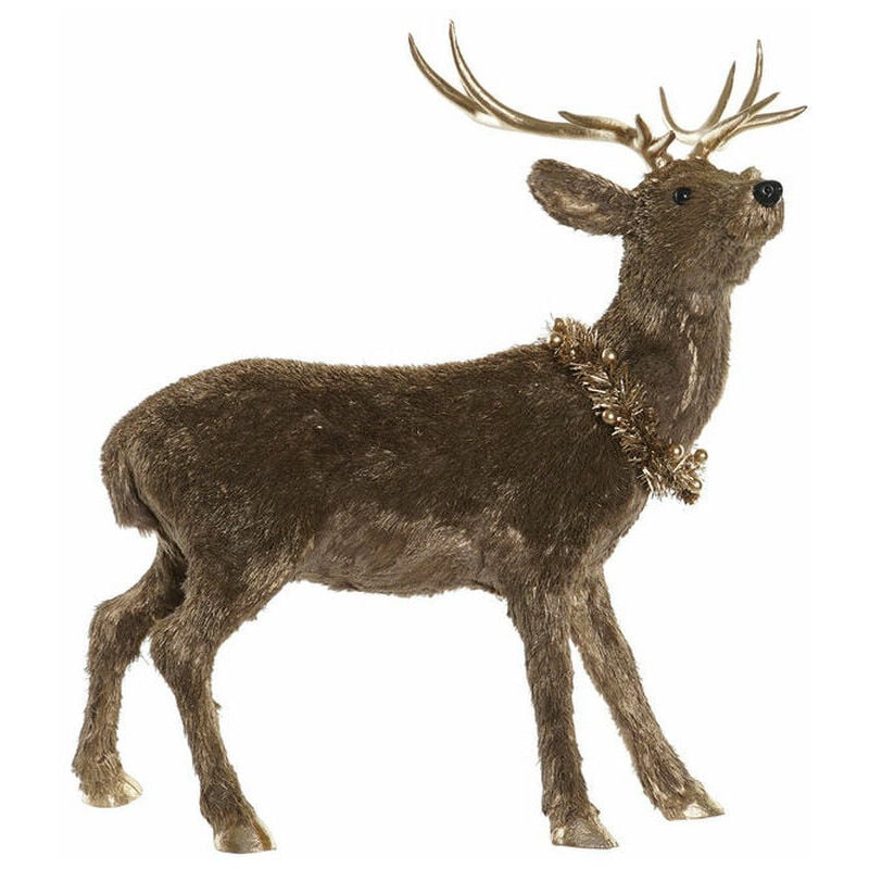 

Adorno Navideño Poliéster Espuma Ciervo (56 x 34 x 63 cm) - Dkd Home Decor