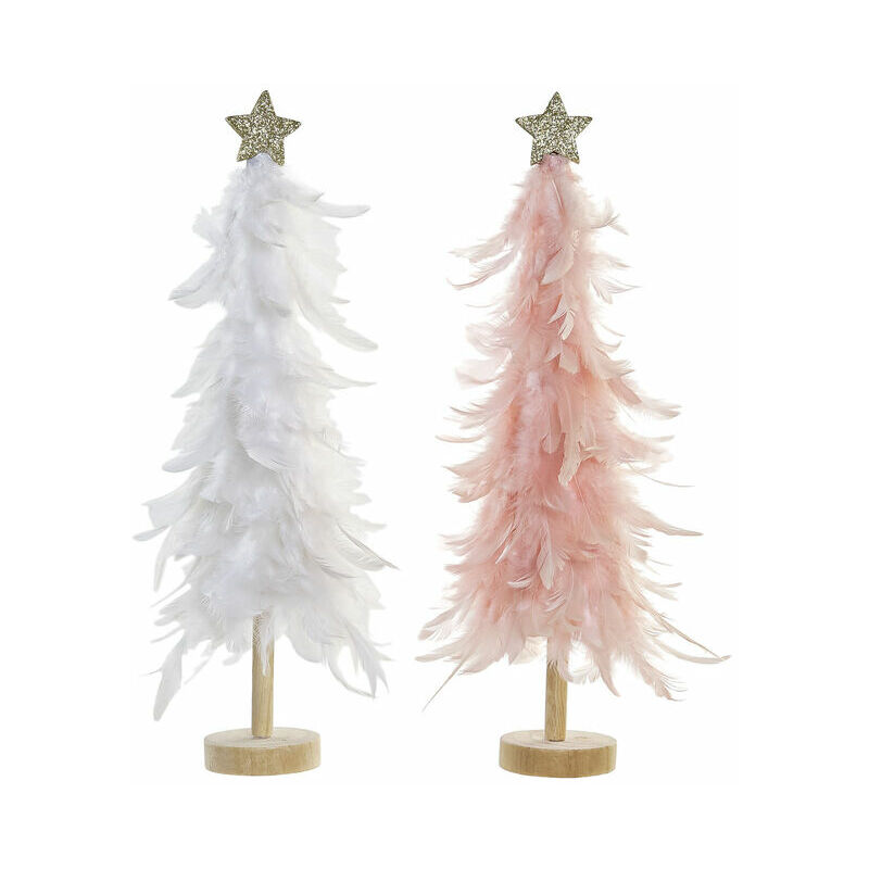 

Adorno Navideño Dkd Home Decor Árbol Dm Pluma (15 X 15 X 47 Cm) (2 Pcs)