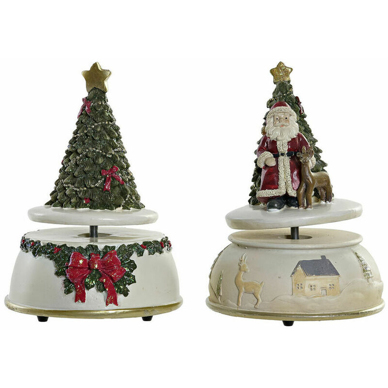 

Adorno Navideño Dkd Home Decor Resina (2 Pcs) (10.5 X 10.5 X 15.5 Cm)