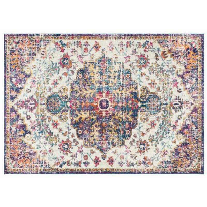 

Alfombra Algodón Multicolor Chenille (120 x 180 x 1 cm) - Dkd Home Decor