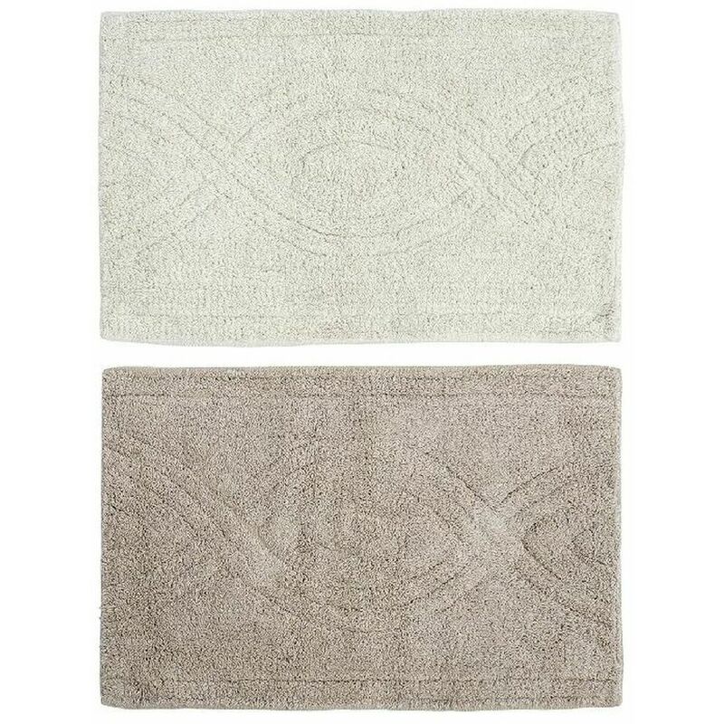 

Alfombra Marrón Beige Algodón (2 pcs) (60 x 40 x 40 cm) - Dkd Home Decor