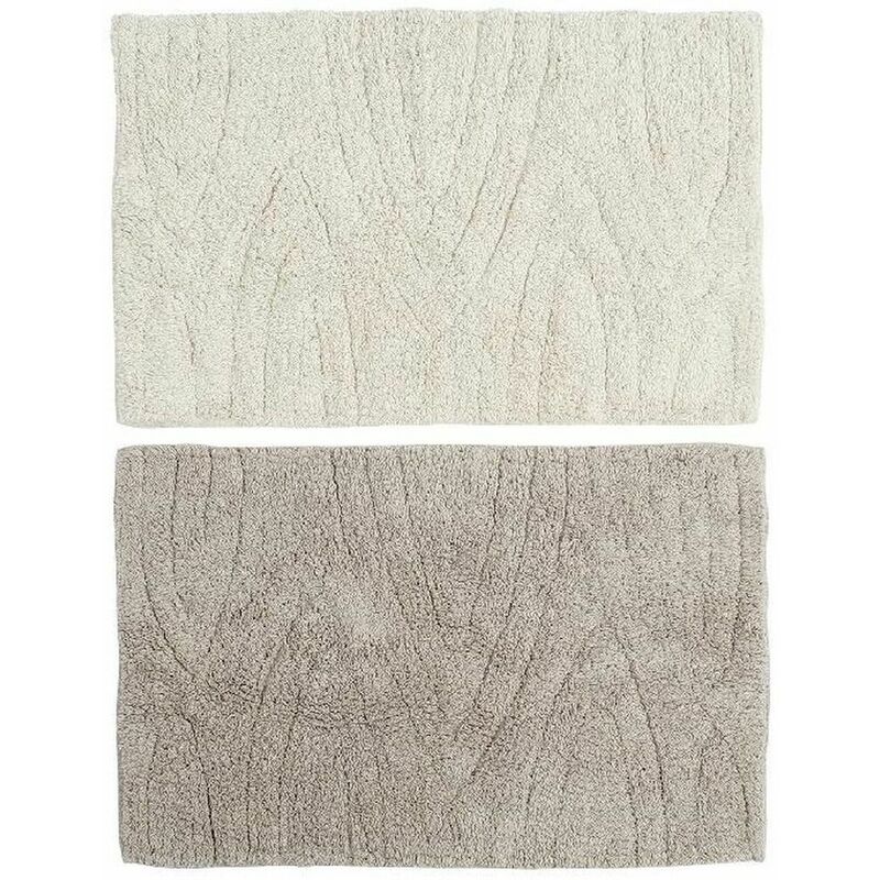 

Alfombra Marrón Beige Algodón (2 pcs) (60 x 40 x 40 cm) - Dkd Home Decor