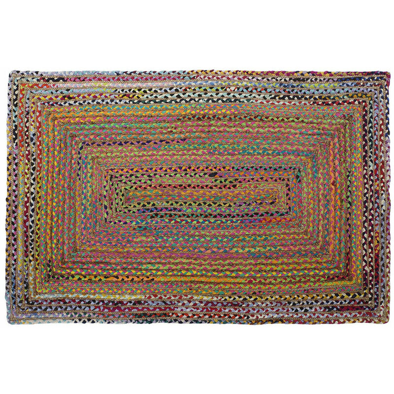 

Alfombra Dkd Home Decor Marrón Multicolor Jute Algodón (200 X 290 X 1 Cm)